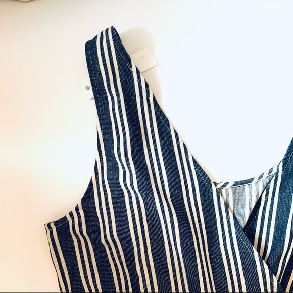 Anthropologie Drew Striped Jumpsuit Size L NWT - Picture 4 of 11